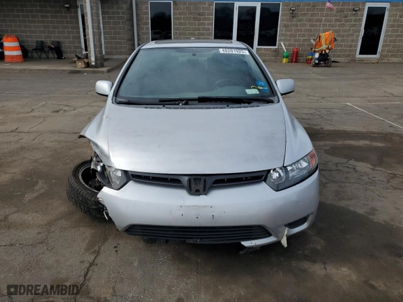 2008 Honda Civic Cpe EX-L with VIN 2HGFG12928H559629, listed as a Copart auction lot 48201925 with 164,448 mi miles and Salvage Title. Bid and sale history available at carsss.com. Image 5.