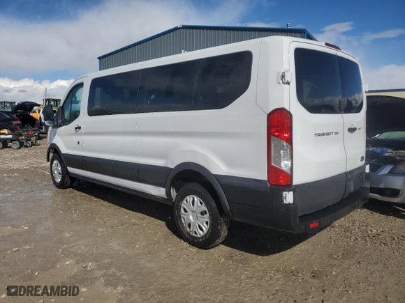2022 Ford Transit Passenger Wagon XL with VIN 1FBAX2Y85NKA49099, listed as a Copart auction lot 48468035 with 95,561 mi miles and Non Repairable. Bid and sale history available at carsss.com. Image 2.