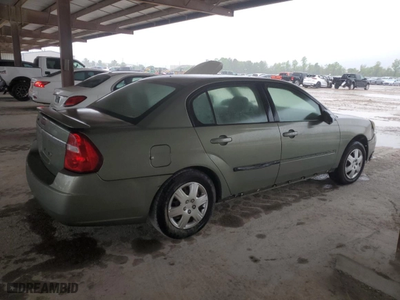 2005 Chevrolet Malibu with VIN 1G1ZS52F25F165433, listed as a Copart auction lot 49486315 with 156,167 mi miles and Clean Title. Bid and sale history available at carsss.com. Image 3.