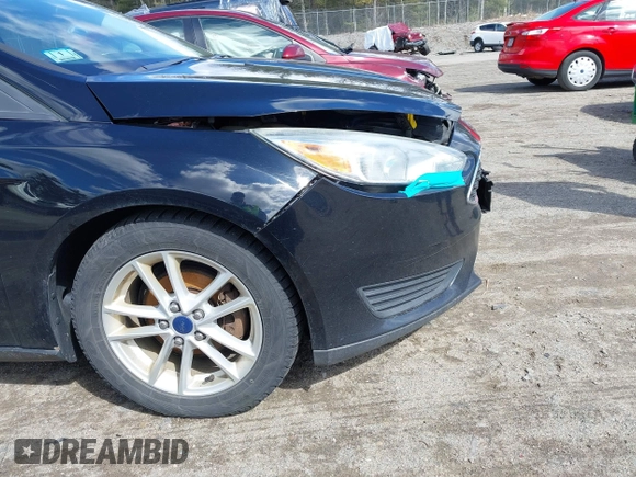 2016 Ford Focus SE with VIN 1FADP3F24GL248175, listed as a IAAI auction lot 41867019 with 135,471 mi miles. Bid and sale history available at carsss.com. Image 12.
