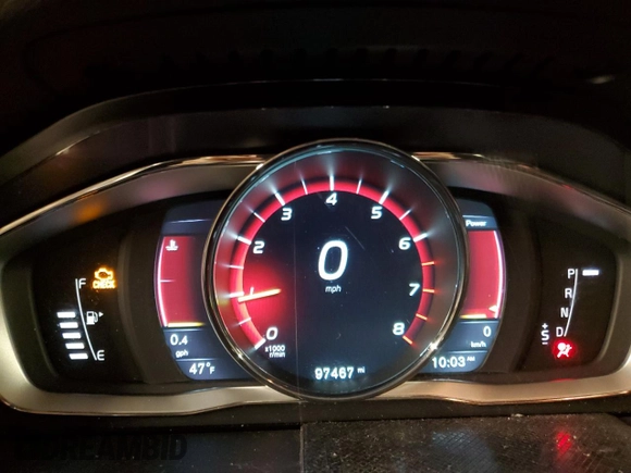 2015 Volvo V60 T5 Drive-E Premier with VIN YV140MEK2F1262926, listed as a Copart auction lot 78685413 with 97,467 mi miles. Bid and sale history available at carsss.com. Image 9.