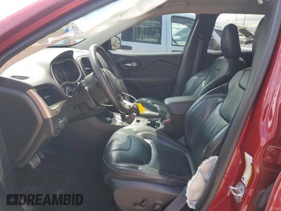 2017 Jeep Cherokee High Altitude with VIN 1C4PJMDS1HW504614, listed as a Copart auction lot 55688225 with 73,099 mi miles and Salvage title. Bid and sale history available at DreamBid. Image 7.
