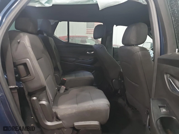 2022 Chevrolet Traverse LT Cloth with VIN 1GNEVGKW1NJ195357, listed as a Copart auction lot 87198774 with 34,327 mi miles and Salvage Title. Bid and sale history available at carsss.com. Image 10.