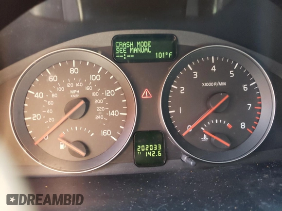 2009 Volvo S40 2.4L with VIN YV1MS382992447618, listed as a Copart auction lot 72030424 with 202,033 mi miles and Salvage Title. Bid and sale history available at carsss.com. Image 9.