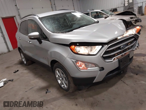 2019 Ford EcoSport SE with VIN MAJ6S3GLXKC307981, listed as a IAAI auction lot 41915801 with 31,998 mi miles. Bid and sale history available at carsss.com. Image 1.