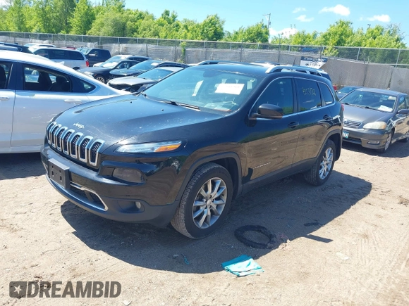 2018 Jeep Cherokee Limited z VIN 1C4PJMDB5JD507243, wystawiony jako IAAI lot #42331268 z przebiegiem 84 838 mil mil oraz . Historia ofert i sprzedaży dostępna na DreamBid. Obrazek 2.