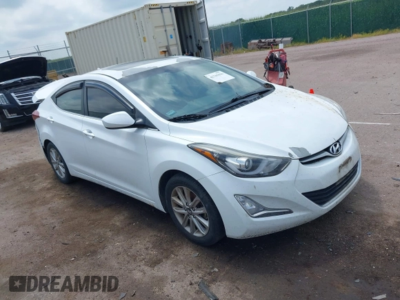 2015 Hyundai Elantra SE with VIN 5NPDH4AE1FH592015, listed as a IAAI auction lot 42769416 with 153,526 mi miles and . Bid and sale history available at DreamBid. Image 1.