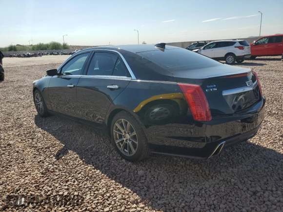 2019 Cadillac CTS Luxury RWD with VIN 1G6AR5SX1K0110384, listed as a Copart auction lot 76725354 with 74,699 mi miles and Salvage Title. Bid and sale history available at DreamBid. Image 2.