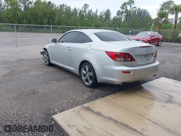 2010 Lexus IS 250 C с VIN JTHFF2C25A2504310, выставлен на аукционе IAAI как лот 42246891 с пробегом 147 636 миль миль и . История ставок и продаж доступна на DreamBid. Изображение 3.