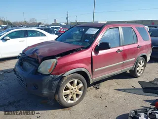 2005 Honda CR-V LX with VIN SHSRD785X5U347177, listed as a IAAI auction lot 41588922 with 238,121 mi miles. Bid and sale history available at carsss.com. Image 17.