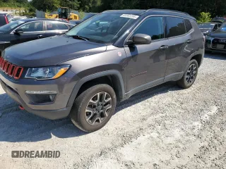 2019 Jeep Compass Trailhawk с VIN 3C4NJDDB1KT722170, выставлен на аукционе Copart как лот 65063285 с пробегом 91 809 миль миль и Чистый • Clean title. История ставок и продаж доступна на DreamBid. Изображение 1.