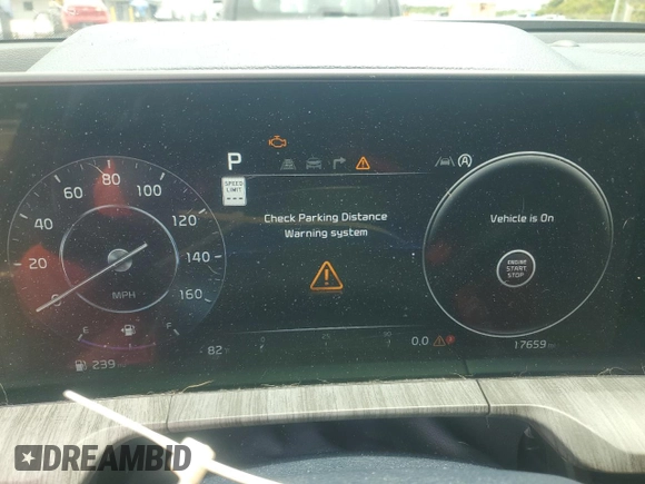 2024 Kia Telluride SX X-Line с VIN 5XYP5DGC7RG501711, выставлен на аукционе Copart как лот 63407215 с пробегом 17 659 миль миль и На запчасти • Non repairable. История ставок и продаж доступна на DreamBid. Изображение 9.