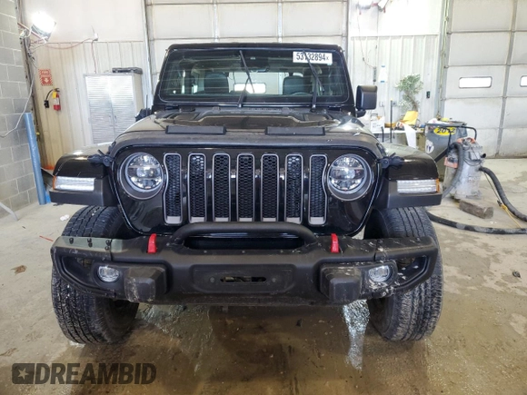 2021 Jeep Wrangler Rubicon with VIN 1C4HJXCG5MW730751, listed as a Copart auction lot 53132894 with 13,552 mi miles and Salvage title. Bid and sale history available at DreamBid. Image 5.