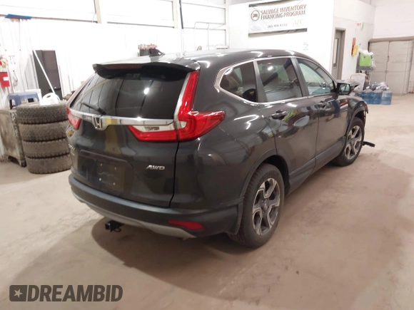 2018 Honda CR-V EX with VIN 7FARW2H54JE028926, listed as a IAAI auction lot 41976417 with 161,071 mi miles and . Bid and sale history available at DreamBid. Image 4.