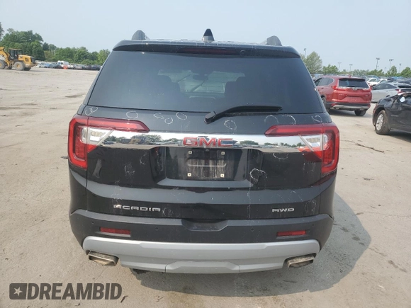 2020 GMC Acadia SLT with VIN 1GKKNULSXLZ234083, listed as a Copart auction lot 58593395 with Not provided miles and Salvage title. Bid and sale history available at DreamBid. Image 6.