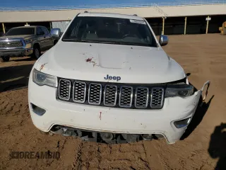 2017 Jeep Grand Cherokee Overland with VIN 1C4RJFCG2HC834328, listed as a Copart auction lot 78094644 with 86,706 mi miles and Salvage Title. Bid and sale history available at carsss.com. Image 5.