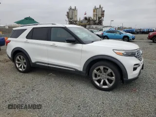 2020 Ford Explorer Platinum с VIN 1FM5K8HC8LGA40797, выставлен на аукционе Copart как лот 59525465 с пробегом 53 627 миль миль и Списание • Salvage title. История ставок и продаж доступна на DreamBid. Изображение 4.