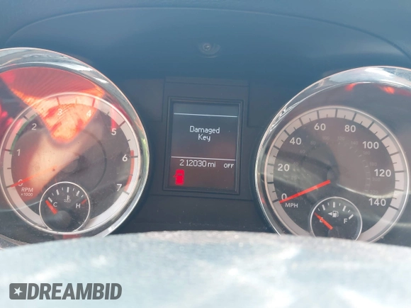 2012 Dodge Durango Citadel with VIN 1C4SDHET1CC275636, listed as a IAAI auction lot 42266742 with 212,030 mi miles and . Bid and sale history available at DreamBid. Image 7.