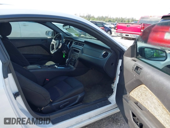 2014 Ford Mustang V6 with VIN 1ZVBP8AM1E5231243, listed as a IAAI auction lot 41730357 with 211,508 mi miles. Bid and sale history available at carsss.com. Image 5.