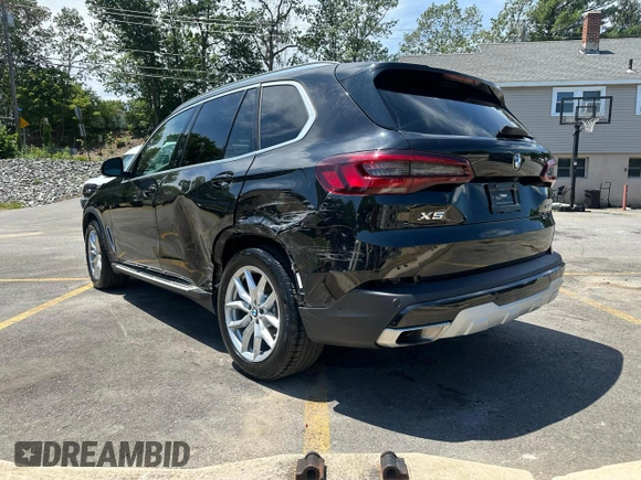 2023 BMW X5 xDrive40i with VIN 5UXCR6C06P9P36608, listed as a Copart auction lot 63257435 with 65,824 mi miles and Clean title. Bid and sale history available at DreamBid. Image 2.