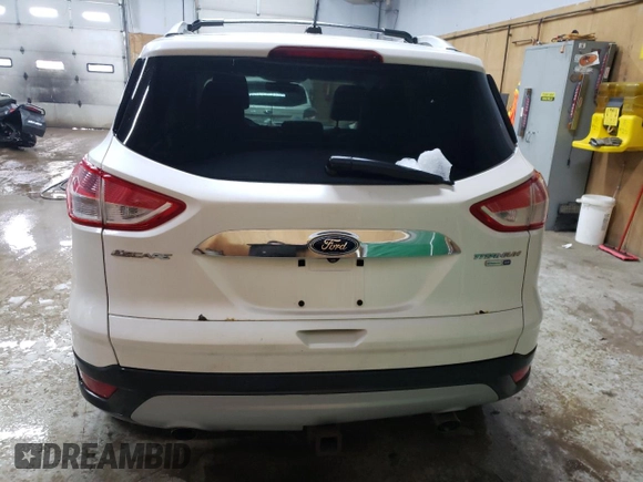 2014 Ford Escape Titanium with VIN 1FMCU9J93EUC22143, listed as a Copart auction lot 50837215 with 164,841 mi miles and Clean Title. Bid and sale history available at DreamBid. Image 6.