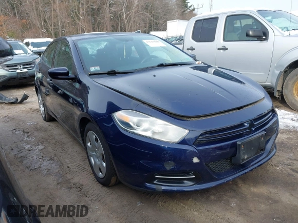 2013 Dodge Dart SE with VIN 1C3CDFAA8DD258894, listed as a IAAI auction lot 41543580 with 153,232 mi miles and . Bid and sale history available at carsss.com. Image 1.