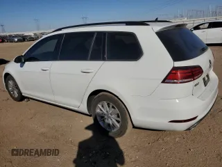 2019 Volkswagen Golf SportWagen S with VIN 3VWY57AU2KM510846, listed as a Copart auction lot 76291044 with 110,496 mi miles and Salvage Title. Bid and sale history available at carsss.com. Image 2.