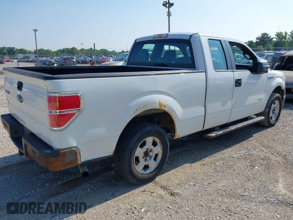 2013 Ford F-150 XL with VIN 1FTFX1CT3DFB61432, listed as a IAAI auction lot 42587933 with 242,515 mi miles and . Bid and sale history available at DreamBid. Image 4.