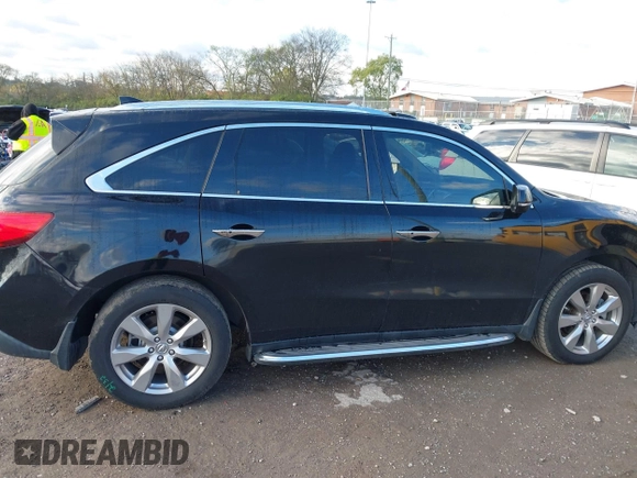 2014 Acura MDX Advance with VIN 5FRYD4H85EB037562, listed as a IAAI auction lot 40859466 with 140,257 mi miles and . Bid and sale history available at carsss.com. Image 13.