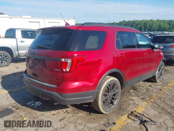 2018 Ford Explorer XLT with VIN 1FM5K8D80JGA88535, listed as a IAAI auction lot 42246491 with 104,006 mi miles and . Bid and sale history available at DreamBid. Image 4.