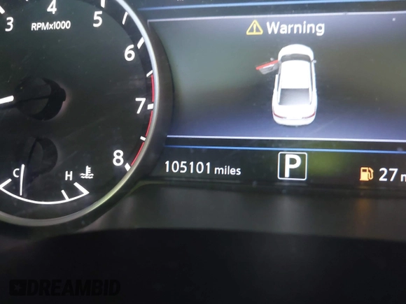 2016 Nissan Maxima SL with VIN 1N4AA6AP5GC448751, listed as a IAAI auction lot 41935029 with 105,101 mi miles and . Bid and sale history available at DreamBid. Image 7.