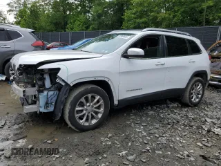 2019 Jeep Cherokee Latitude z VIN 1C4PJLCB9KD312162, wystawiony jako Copart lot #58989905 z przebiegiem 79 471 mil mil oraz Szkoda całkowita • Salvage title. Historia ofert i sprzedaży dostępna na DreamBid. Obrazek 1.