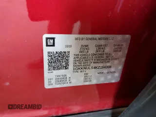 2019 GMC Acadia SLT with VIN 1GKKNULS4KZ154308, listed as a Copart auction lot 47407215 with 102,049 mi miles and Salvage Title. Bid and sale history available at carsss.com. Image 14.
