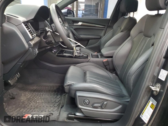 2022 Audi SQ5 Sportback Premium Plus z VIN WA124AFY3N2106433, wystawiony jako Copart lot #43756965 z przebiegiem 21 634 mil mil oraz Szkoda całkowita • Salvage title. Historia ofert i sprzedaży dostępna na DreamBid. Obrazek 7.