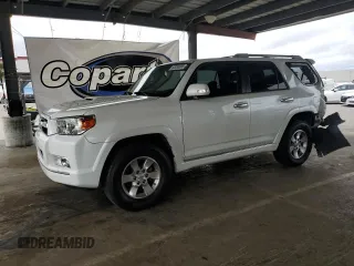2013 Toyota 4Runner SR5 with VIN JTEBU5JRXD5120612, listed as a Copart auction lot 62030065 with 113,057 mi miles and Salvage title. Bid and sale history available at DreamBid. Image 1.