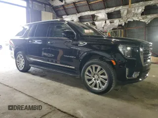 2023 GMC Yukon XL SLT with VIN 1GKS2GKT3PR203039, listed as a Copart auction lot 54313465 with 87,793 mi miles and Salvage Title. Bid and sale history available at carsss.com. Image 4.