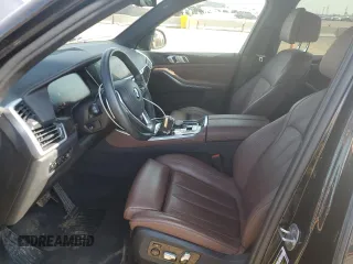 2020 BMW X5 xDrive40i with VIN 5UXCR6C08LLL83222, listed as a Copart auction lot 58377955 with 38,854 mi miles and Salvage title. Bid and sale history available at DreamBid. Image 7.