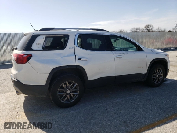 2019 GMC Acadia SLT with VIN 1GKKNMLS0KZ264305, listed as a Copart auction lot 50052335 with 110,927 mi miles and Salvage Title. Bid and sale history available at carsss.com. Image 3.