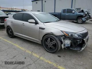 2015 Kia Optima LX with VIN KNAGM4A71F5529133, listed as a Copart auction lot 48345335 with 90,671 mi miles and Salvage Title. Bid and sale history available at carsss.com. Image 4.