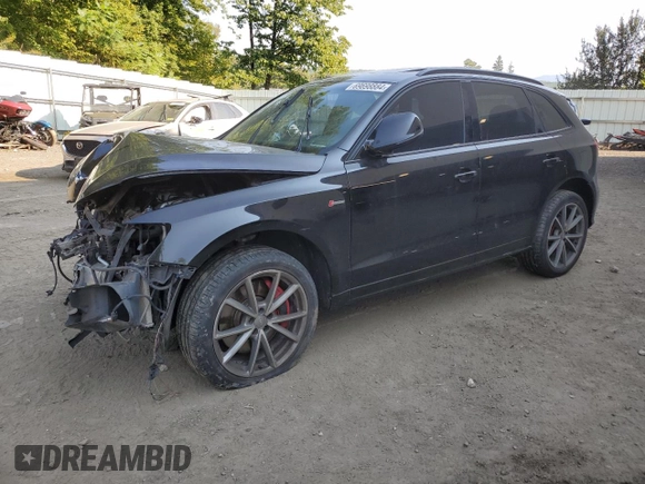 2016 Audi SQ5 Premium Plus with VIN WA1CCAFP7GA011347, listed as a Copart auction lot 69698884 with 0 mi miles and Salvage Title. Bid and sale history available at carsss.com. Image 1.