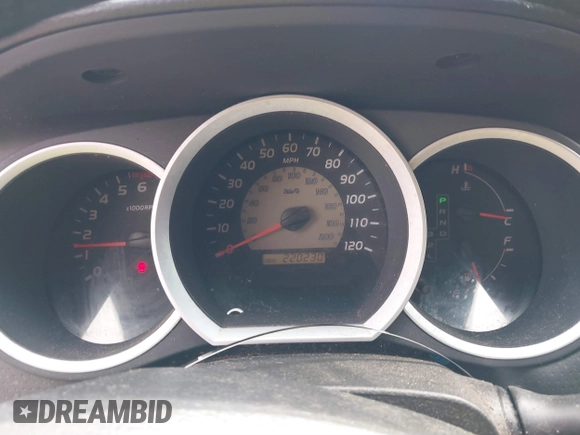 2009 Toyota Tacoma with VIN 5TENX22N99Z646608, listed as a IAAI auction lot 41799026 with 220,230 mi miles. Bid and sale history available at carsss.com. Image 7.