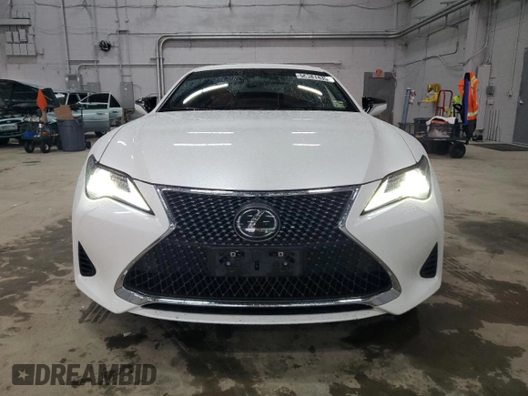 2022 Lexus RC 300 with VIN JTHD85EC0N5006688, listed as a Copart auction lot 56381435 with 24,551 mi miles and Salvage title. Bid and sale history available at DreamBid. Image 5.