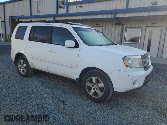 2011 Honda Pilot EX-L with VIN 5FNYF4H55BB104769, listed as a Copart auction lot 49312385 with 157,458 mi miles and Salvage Title. Bid and sale history available at DreamBid. Image 4.