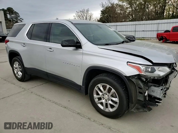 2019 Chevrolet Traverse LS with VIN 1GNERFKW8KJ145727, listed as a Copart auction lot 50228015 with 132,212 mi miles and Salvage Title. Bid and sale history available at carsss.com. Image 12.