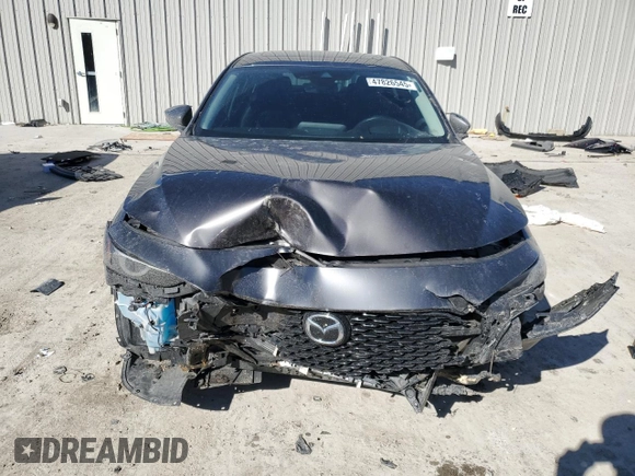2019 Mazda 3 Premium with VIN 3MZBPAEM0KM105138, listed as a Copart auction lot 47826545 with 86,929 mi miles and Salvage Title. Bid and sale history available at DreamBid. Image 5.