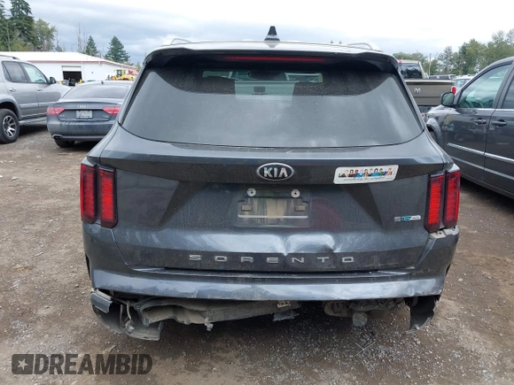 2021 Kia Sorento S with VIN KNDRG4LG0M5036878, listed as a IAAI auction lot 42544031 with 62,059 mi miles and . Bid and sale history available at DreamBid. Image 16.