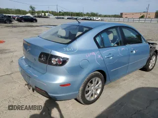 2008 Mazda 3 i Touring Value with VIN JM1BK32F581801017, listed as a Copart auction lot 55089905 with 108,172 mi miles and Salvage Title. Bid and sale history available at DreamBid. Image 3.