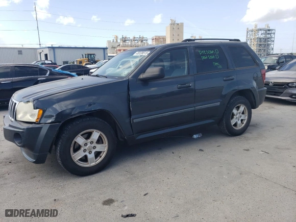 2007 Jeep Grand Cherokee Laredo with VIN 1J8GS48K17C526516, listed as a Copart auction lot 49139515 with 280,191 mi miles and Salvage Title. Bid and sale history available at carsss.com. Image 1.