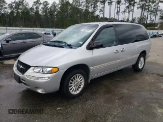 1999 Chrysler Town & Country LXi with VIN 1C4GP54L0XB884595, listed as a Copart auction lot 49307455 with 174,035 mi miles and Salvage Title. Bid and sale history available at carsss.com. Image 1.