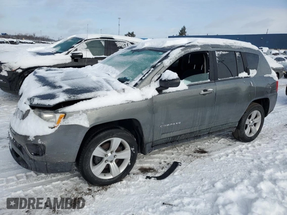 2011 Jeep Compass Latitude with VIN 1J4NT1FA8BD224478, listed as a Copart auction lot 45090345 with 142,051 mi miles and Salvage Title. Bid and sale history available at carsss.com. Image 1.